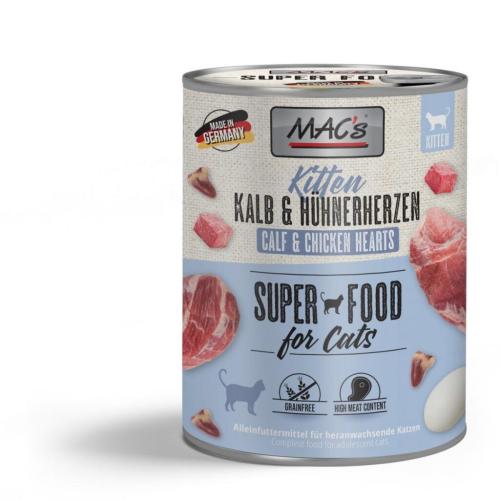 Mac's Puszka z łosoś/kurczak dla kociąt - 800g