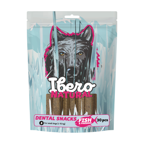 Ibero Dental Snacks Fish & Parsnip - S (30szt/200g)