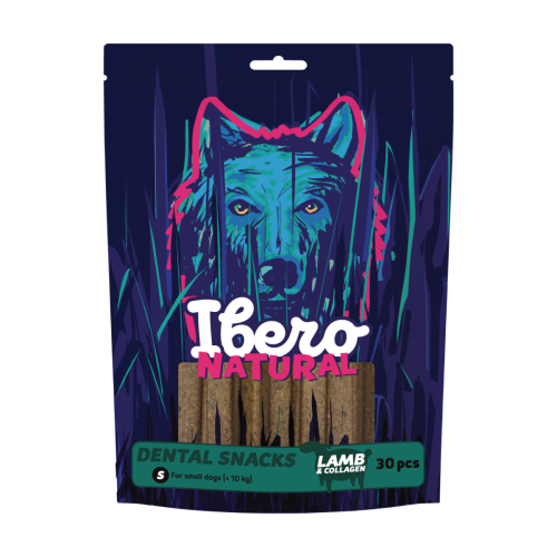 Ibero Dental Snacks Lamb & Collagen - S (30szt/200g)
