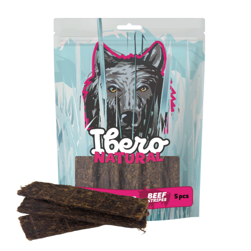 Ibero Cold Meat Snacks Beef Stripes - 5 szt.