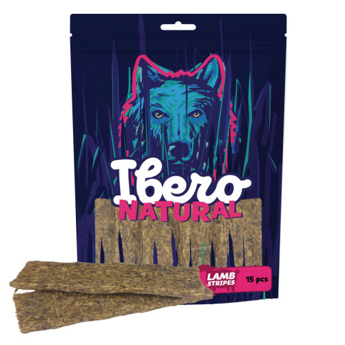 Ibero Meat Snack Lamb Stripes - 15 szt.