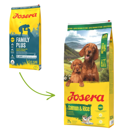 Josera Mother & Puppy Łosoś/Ryż - 12,5 kg