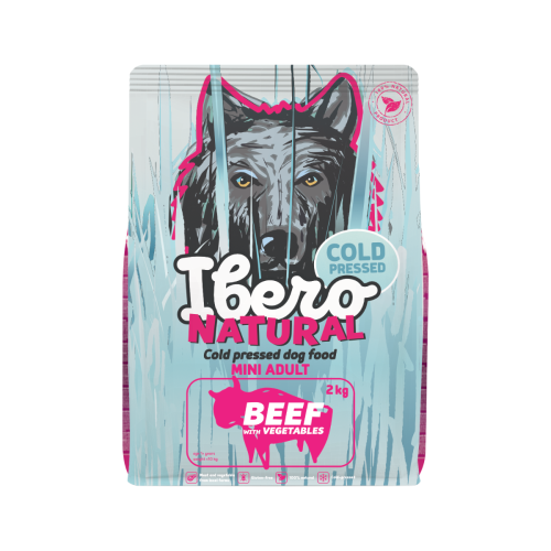 Ibero Cold Press Dog Mini Adult Beef - 2kg