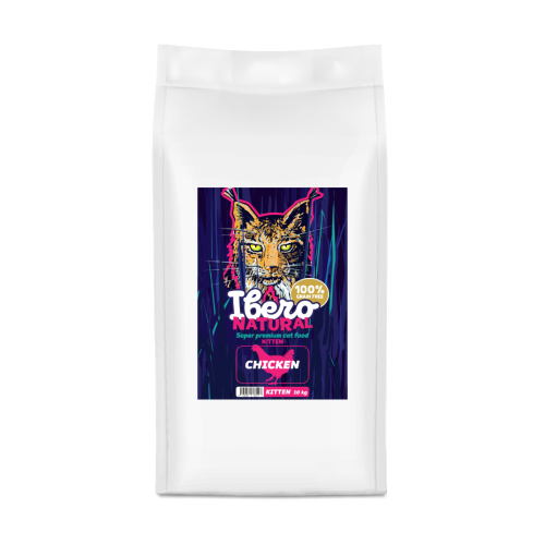 Ibero Grain-free Cat Kitten Chicken - 10kg