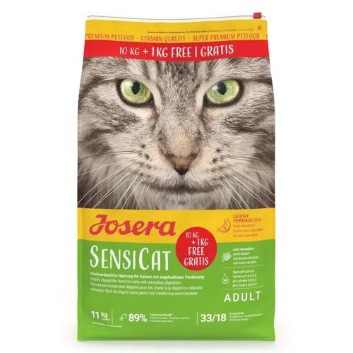 Josera SensiCat - 10 + 1kg GRATIS