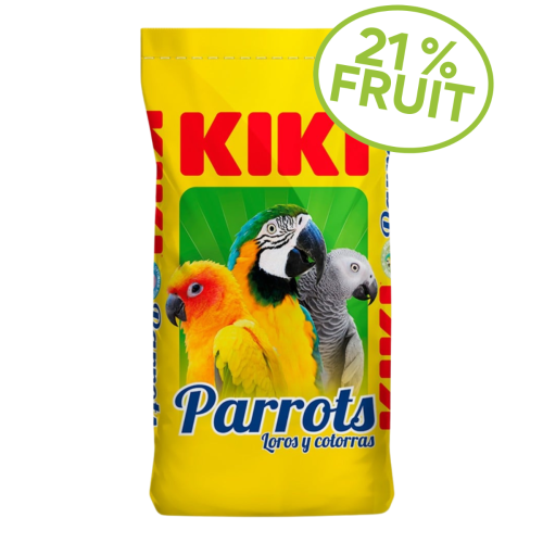 KIKI Loro Tropical Extra Frutas - 15kg