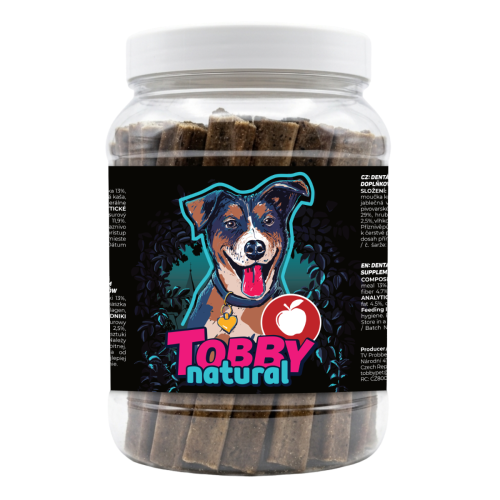 Tobby Natural Dental Snack 30 szt. - Błonnik