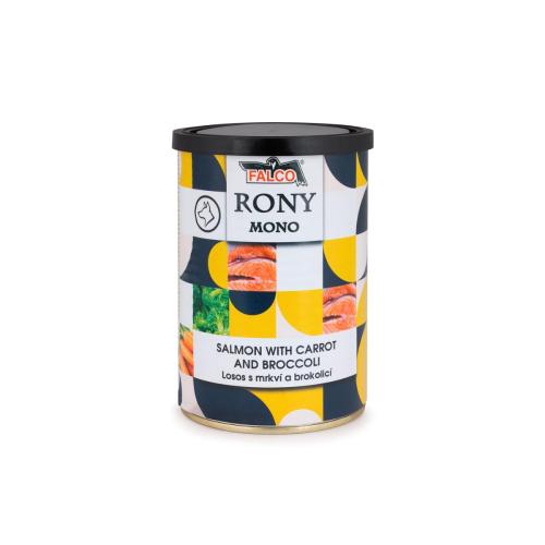 Sokol Falco Rony Mono Łosoś z Marchewką i Brokułami - 400g