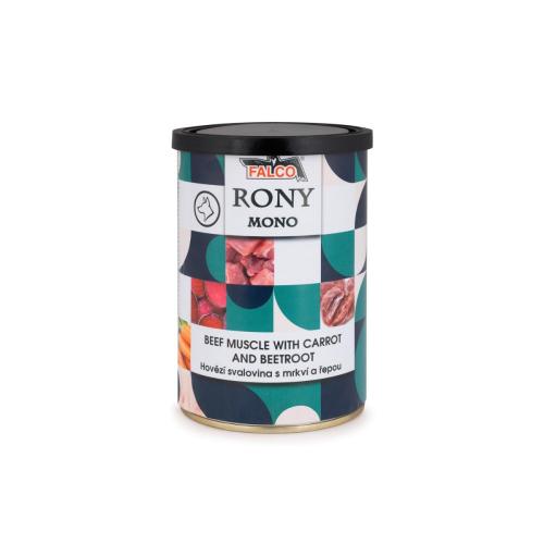 Sokol Falco Rony Mono Beef Muscle with Carrots and Burak - 400g
