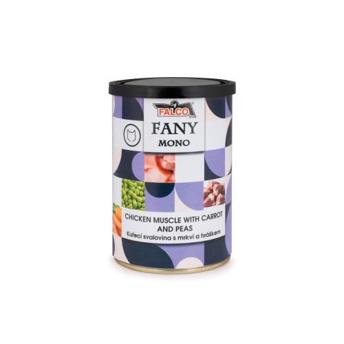 Sokol Falco Fany Mono Chicken Muscle with Carrots and Peas - 400g