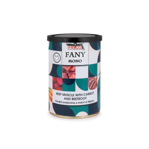 Sokol Falco Fany Mono Beef Muscle with Carrots and Burak - 400g