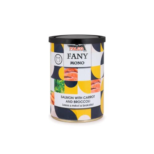 Sokol Falco Fany Mono Łosoś z Marchewką i Brokułami - 400g
