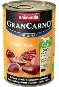 Animonda w puszkach Gran Carno Beef + Turkey