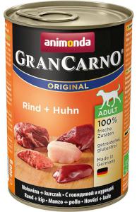 Animonda w puszce z wołowiną / kurczakiem Gran Carno