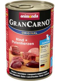 Animonda serce w puszkach Gran Carno Junior w puszkach z indykiem