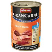 Animonda konserwy dla psa Gran Carno Junior z wołowiną / kurczakiem