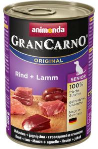 Animonda dog konserwa Gran Carno Senior wołowiny / jagnięciny