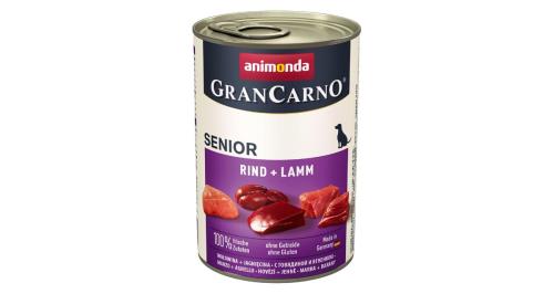 Animonda Grancarno dla psa 400g - Senior Wołowina/Jagnięcina