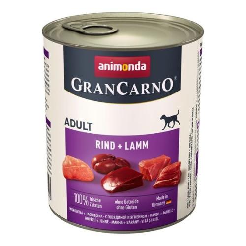 Animonda Grancarno Dog 800g - Wołowina, Jagnięcina