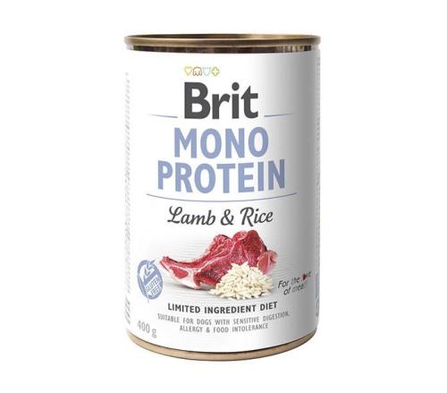 Brit Mono Protein 400g - Jagnięcina Z Ryżem