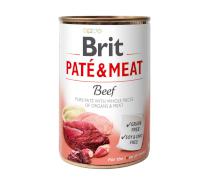 BRIT  konzerva PATE and MEAT 400g