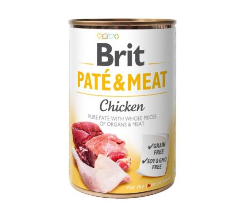 Brit Paté & Meat 400g - Kurczak