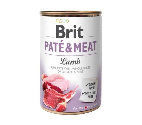 Brit Paté & Meat 400g - Jagnięcina