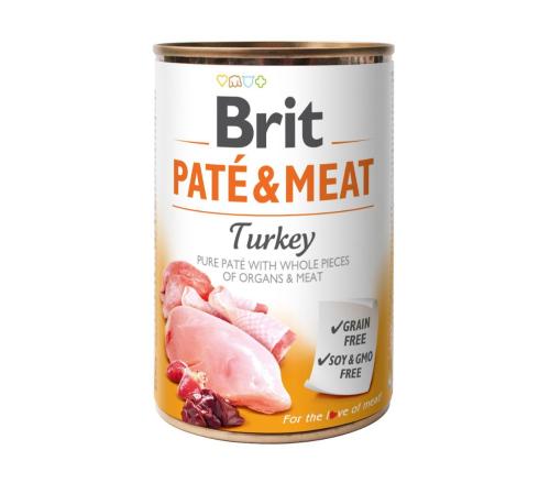 Brit Paté & Meat 400g - Indyk