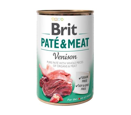 Brit Paté & Meat 400g - Dziczyzna
