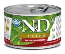 N&D dog PRIME konz. ADULT MINI chicken/pomegranate