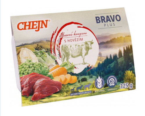 Chejn Bravo 325g - Wołowina