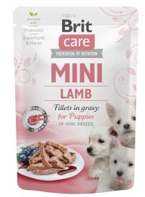 BRIT CARE dog  MINI pouch PUPPIES  lamb