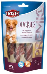 Przysmak dla psa DUCKIES jasne kości panierowane w mięsie (trixie)