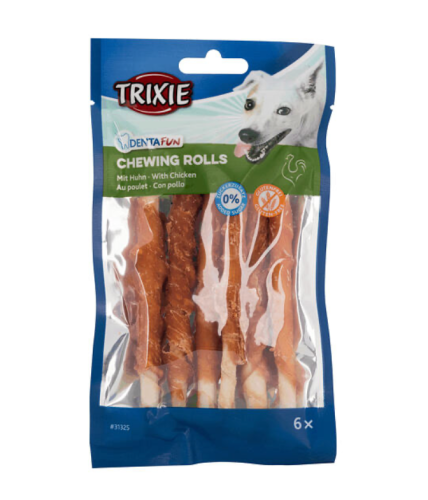 Trixie DentaFun Paluszki z kurczakiem - 6 szt./12cm/70g