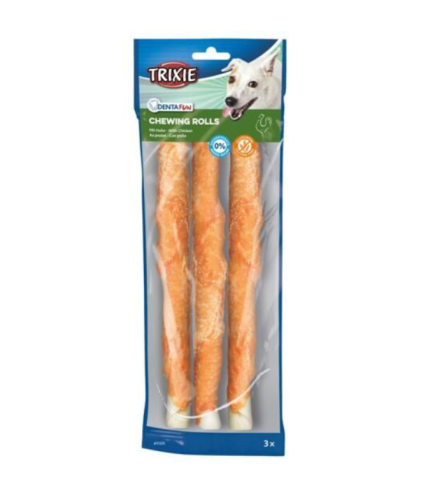 Trixie DentaFun Paluszki z kurczakiem - 3 szt./17cm/140g