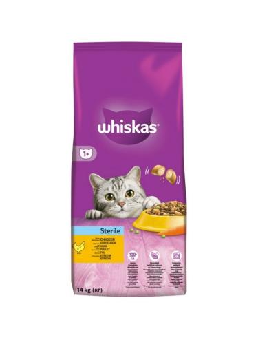 Whiskas Dry Sterile/Chicken - 14kg