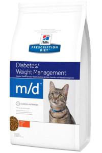 Hills cat  m/d  weight loss