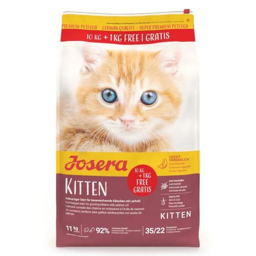 Josera Kitten - 10 + 1kg GRATIS
