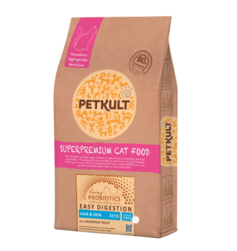 Petkult Cat Probiotics Sierść/Skóra - 7kg