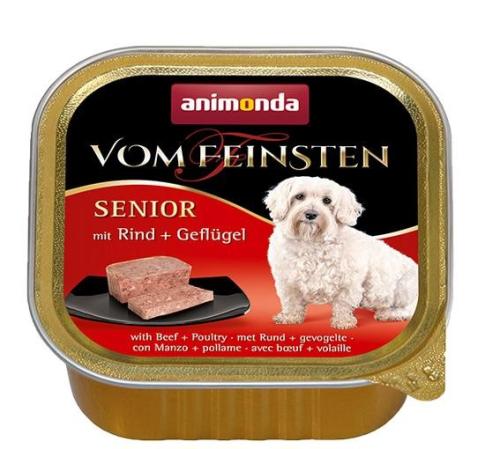 Animonda Vom Feinsten Pate Senior 150g - Wołowina/kurczak