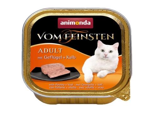 Animonda Vom Fenstein Pasztet Adult 100g - Drób/Cielęcina