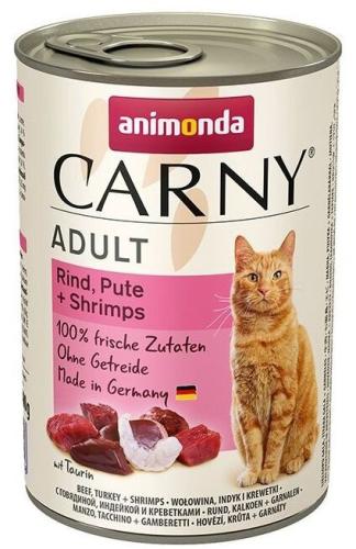 Animonda Carny Cat Wołowina/Indyk/Krewetki - 400g