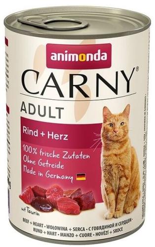 Animonda Carny Cat Wołowina/Serce - 400g