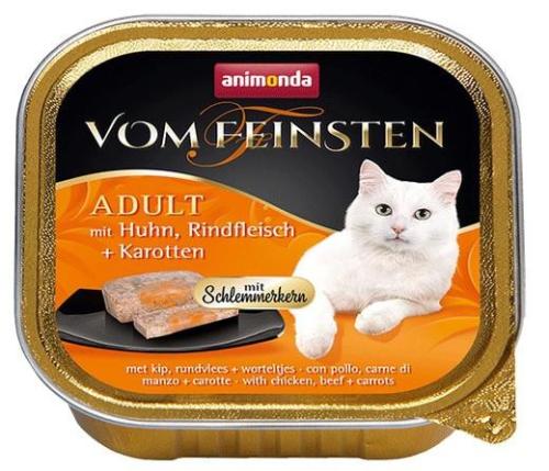 Animonda Vom Fenstein Pate Adult 100g - Kurczak/Wołowina/Marchewka