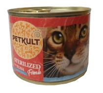 PETKULT cat cons. STERYLIZOWANY tuńczyk