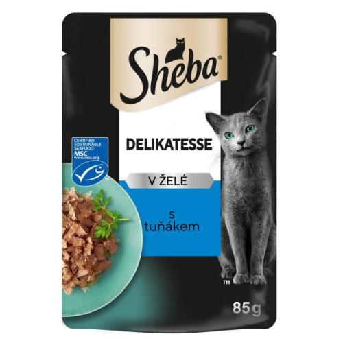 Sheba Delikatesse w Galaretce z Tuńczykiem - 85g