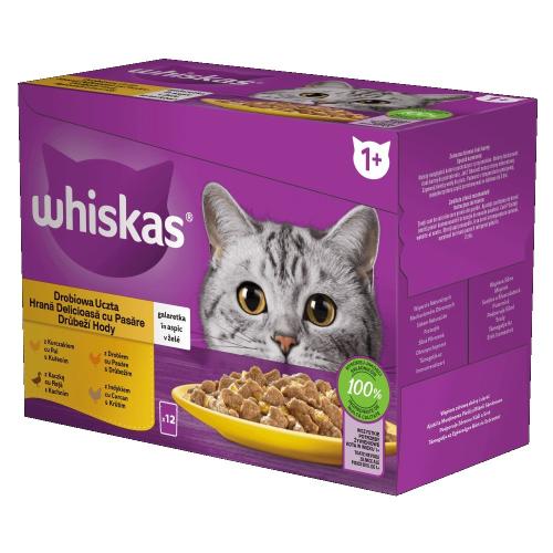 WHISKAS saszetka DROBIOWY wybór - 12x85g