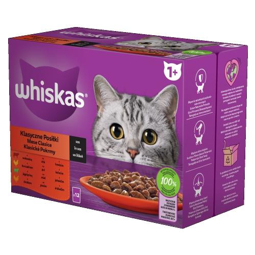 Whiskas Classic Naczynia w Soku - 12x85g