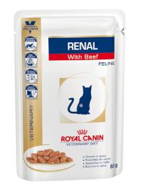 Royal Canin Veterinary Diet Cat RENAL BEEF saszetka