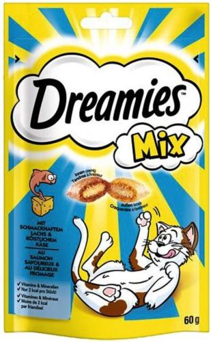 Whiskas Dreamies Treat 60g - Łosoś/Ser